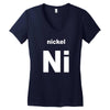 nickel Women's V-Neck T-Shirt