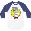 bazooka joe 2, ideal gift or birthday present. 3/4 Sleeve Shirt