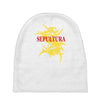 sepultura logo soulfly cavalera conspiracy death thrash metal Baby Beanies