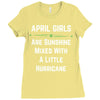 April Girls Ladies Fitted T-Shirt