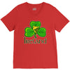 ireland shamrock V-Neck Tee