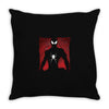 Spiderman Silhouette Throw Pillow