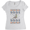 ugly nemo dory gerald Women's Triblend Scoop T-shirt