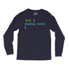 computer science Long Sleeve Shirts