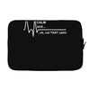 not that calm Laptop sleeve