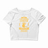 I Am A Childhood Cancer Survivor What's Your Superpower? Crop Top