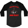 gaming hold and play 3/4 Sleeve Shirt