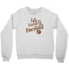 the answer to the question Crewneck Sweatshirt