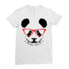 cool panda Ladies Fitted T-Shirt