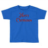 merry christmas red glitter Toddler T-shirt
