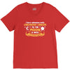 I Love Someone with Childhood Cancer to the Moon and Back to Infinity V-Neck Tee