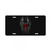 skull rust License Plate