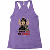 i want you to rebel Racerback Tank
