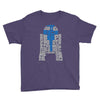 r2d2 typography Youth Tee
