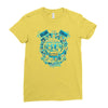 awesome 80's Ladies Fitted T-Shirt