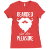 bearded for her pleasure Ladies Fitted T-Shirt