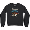 grandpa the pilot the myth the legend Crewneck Sweatshirt