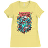 off the wall Ladies Fitted T-Shirt