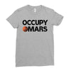 occupy mars Ladies Fitted T-Shirt