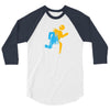 Portal Man 3/4 Sleeve Shirt