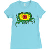 crawling eye monster Ladies Fitted T-Shirt