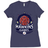 hawkins games Ladies Fitted T-Shirt