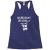 men's ask me about my gorilla Racerback Tank