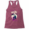to the moon and back Racerback Tank