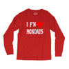 i f'n heart  mondays girls Long Sleeve Shirts