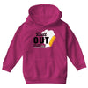 Butt Out Lung Cancer Awareness Youth Hoodie