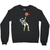 astronaut basketball planet Crewneck Sweatshirt