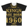 kings are born in 1960 All Over Men's T-shirt