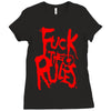 arch enemy fuck the rules Ladies Fitted T-Shirt