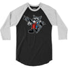 rocket vintage cartoon style 3/4 Sleeve Shirt