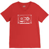 audio cassette 80's 90's party hip hop nostalgia retro V-Neck Tee