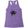 dont judge me Racerback Tank