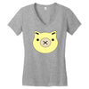 roadhog piggy icon Women's V-Neck T-Shirt