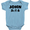 john 3 16 Baby Onesie