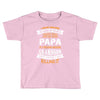 Super Cool Papa Of A Freaking Awesome Grandson Toddler T-shirt