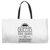 queens are born in january (2) Weekender Totes