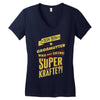 ich bin grossmutter Women's V-Neck T-Shirt