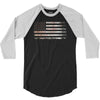 Vintage Usa Flag 3/4 Sleeve Shirt