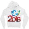 world cup 2018 Zipper Hoodie