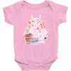 totoro with asian landscape Baby Bodysuit