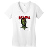 zombie brains Women's V-Neck T-Shirt