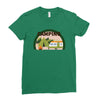 camping Ladies Fitted T-Shirt