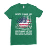 Veteran Don't Thank Me Thank My Brothers &amp; Sisters Who Never Came Back Ladies Fitted T-Shirt