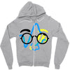 mr. personality Zipper Hoodie