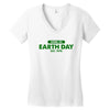 earth day shirt Women's V-Neck T-Shirt