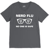 nerd flu no one is safe V-Neck Tee